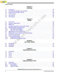 MC68HC705C9ACFBE Datasheet Page 8