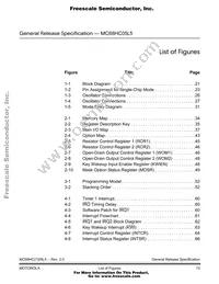 MC68HC705L5FUE Datasheet Page 13