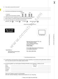 MC68HC705SR3CPE Datasheet Page 8