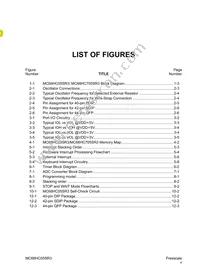 MC68HC705SR3CPE Datasheet Page 13