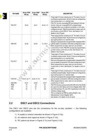 MC68HC705SR3CPE Datasheet Page 22