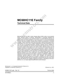 MC68HC711E9CFNE2 Datasheet Page 3