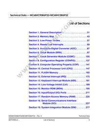 MC68HC908GP16CFB Datasheet Page 5