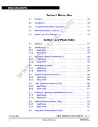 MC68HC908GP16CFB Datasheet Page 8