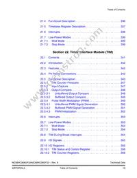 MC68HC908GP16CFB Datasheet Page 21