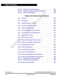MC68HC908GP16CFB Datasheet Page 22