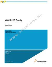 MC68HC912B32CFU8 Datasheet Cover