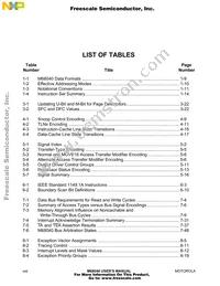 MC68LC040RC40A Datasheet Page 20