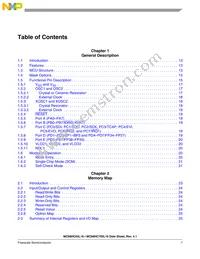 MC705L16CFUE Datasheet Page 7