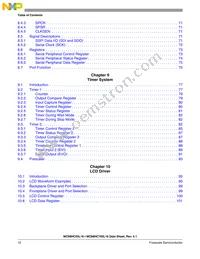 MC705L16CFUE Datasheet Page 10