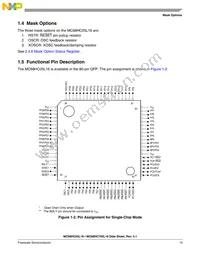 MC705L16CFUE Datasheet Page 15