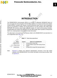 MC705X32VFUE Datasheet Page 21