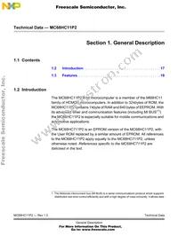 MC711P2CFNE3 Datasheet Page 17