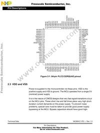 MC711P2CFNE3 Datasheet Page 22