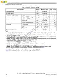 MC7457VG867NC Datasheet Page 12