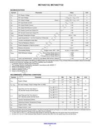 MC74AC132MELG Datasheet Page 2