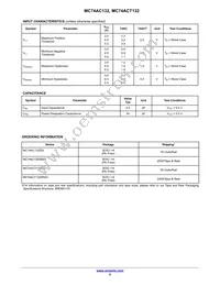 MC74AC132MELG Datasheet Page 5
