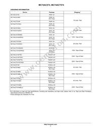 MC74AC574MELG Datasheet Page 7