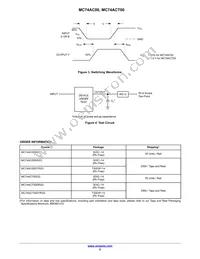 MC74ACT00NG Datasheet Page 5