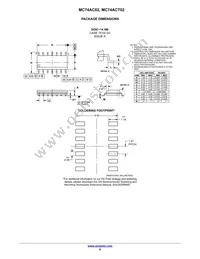 MC74ACT02NG Datasheet Page 6