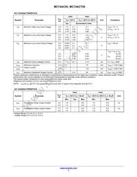 MC74ACT05NG Datasheet Page 3