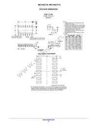 MC74ACT10NG Datasheet Page 6