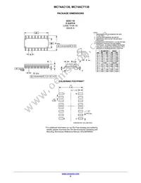 MC74ACT138DG Datasheet Page 8