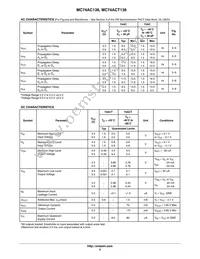 MC74ACT138DTR2 Datasheet Page 5