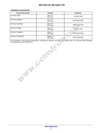 MC74ACT139DR2G Datasheet Page 6