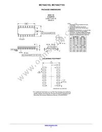 MC74ACT153D Datasheet Page 7