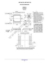 MC74ACT153D Datasheet Page 8