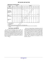 MC74ACT259DR2G Datasheet Page 2