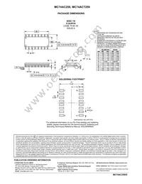 MC74ACT259DR2G Datasheet Page 9