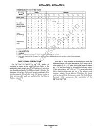 MC74ACT259NG Datasheet Page 2
