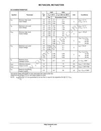 MC74ACT259NG Datasheet Page 5
