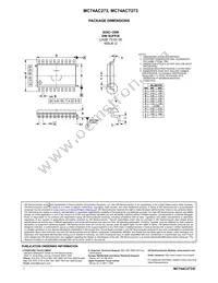 MC74ACT273MG Datasheet Page 8