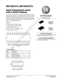 MC74ACT373NG Datasheet Cover