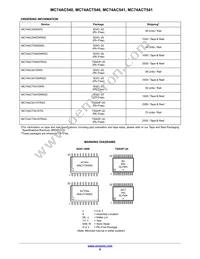 MC74ACT540MELG Datasheet Page 8