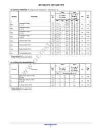 MC74ACT573NG Datasheet Page 5