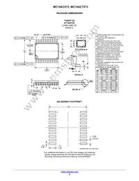 MC74ACT573NG Datasheet Page 9