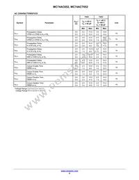 MC74ACT652NG Datasheet Page 6