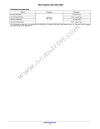 MC74ACT652NG Datasheet Page 9