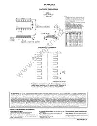 MC74HC05ADTR2G Datasheet Page 6