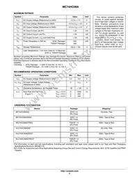 MC74HC08AFELG Datasheet Page 2