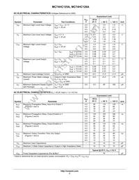 MC74HC125AFELG Datasheet Page 3