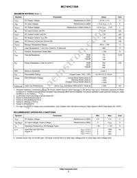 MC74HC139ADTR2 Datasheet Page 3
