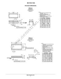 MC74HC139ADTR2 Datasheet Page 7