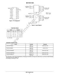 MC74HC139AFELG Datasheet Page 2