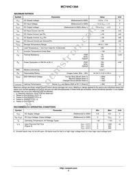 MC74HC139AFELG Datasheet Page 3