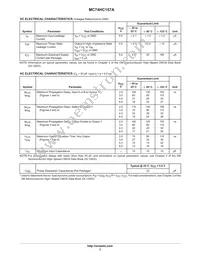 MC74HC157ADTR2 Datasheet Page 3